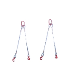 Set of braided rigging for both legs